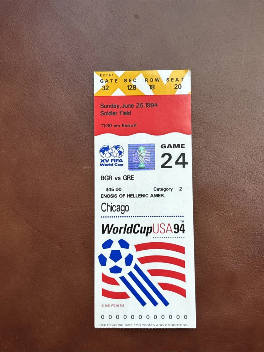 Preços baixos em Ingresso Copa do Mundo em Canhotos de ingressos