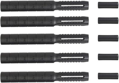 Golf Shaft Extender Universal .490-.570 Steel & Graphite 5-Pack Extension