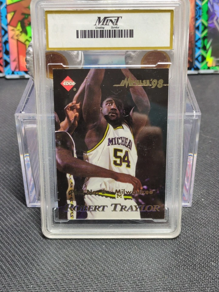 1998-99 Collector's Edge Impulse - No64 Tracy McGrady, Robert Traylor (RC) Gem 10 - Изображение 3 из 3