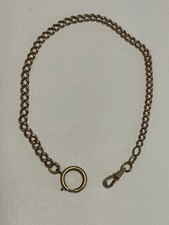 UNION TASCHENUHRKETTE , 30CM , VERGOLDET