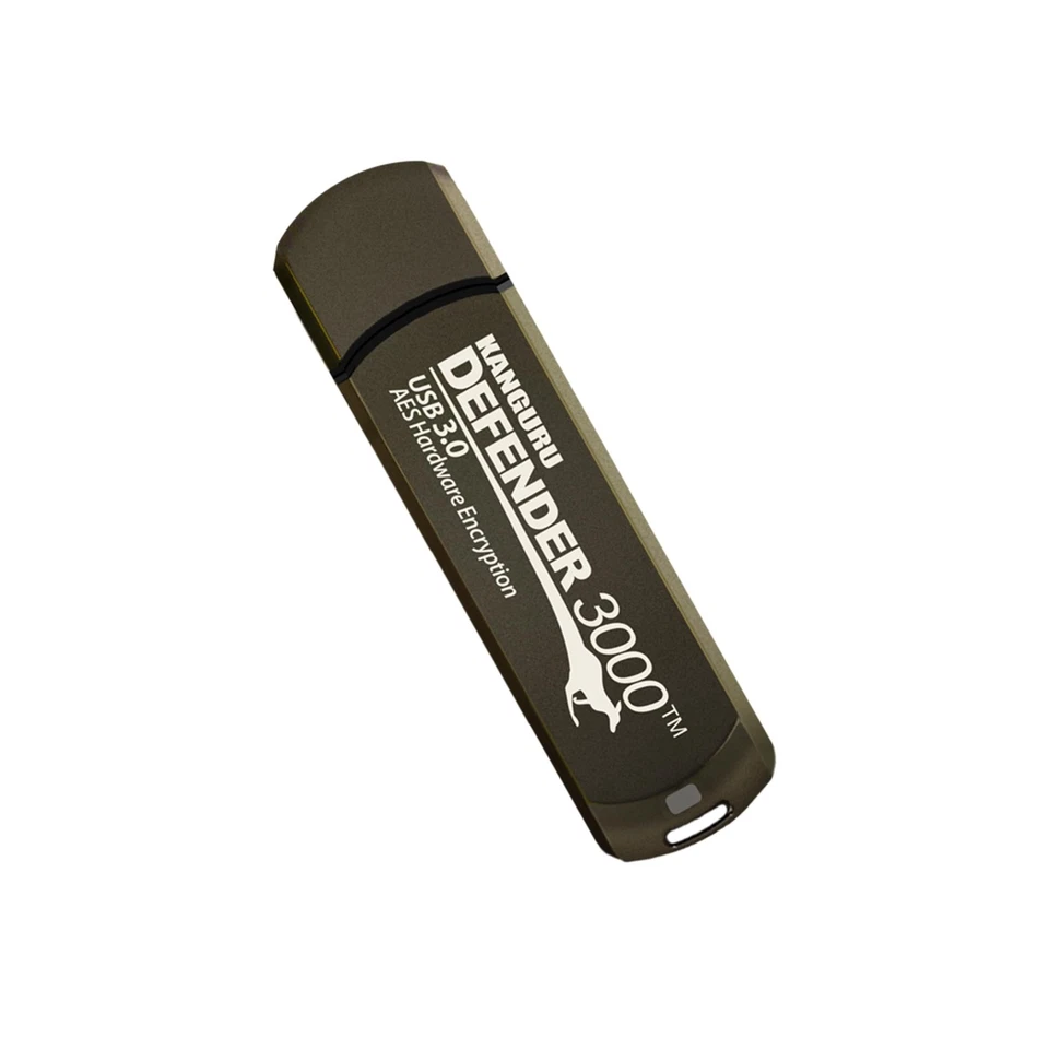 Kanguru Defender 3000 – 64 GB Hardware Encrypted Flash Drive - FIPS 140-2 - Image 2 of 3