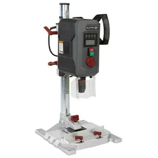 Klutch Electric Drill Press with Digital Display + Laser Guide, Variable Speed,