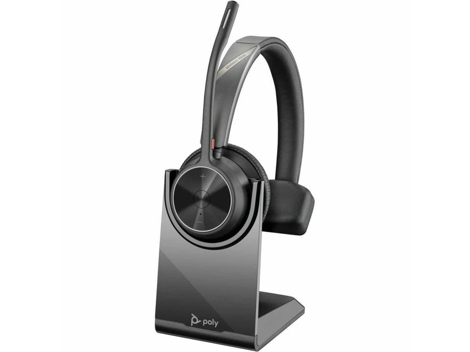 Hp Poly Headsets Poly Voyager 4310 USB-C Headset with Charge Stand Siri, Google - Image 3 of 4