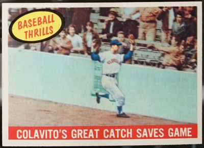 1959 Topps #462 Rocky Colavito Baseball NM