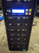 Acard PRO Model 1-to-7 DVD Duplicator CD Burner