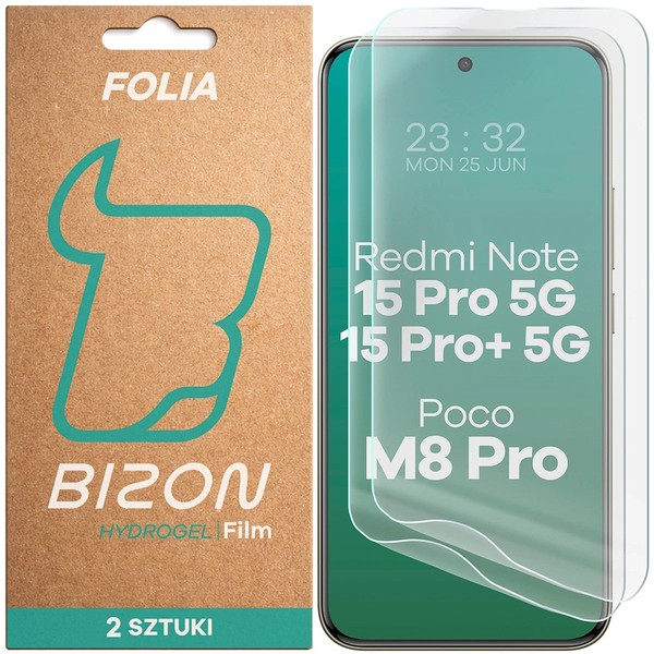 2X Folie FüR Xiaomi Redmi Note 15 Pro 5G/15 Pro Plus 5G/POCO M8 Pro 5G Bizon-image