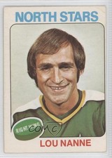 1975-76 O-Pee-Chee Lou Nanne #143 0a1