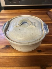 Vintage Nicholas Pottery Covered Casserole Di...