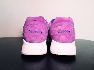 Saucony Shadow 6000 Egg Hunt Pack Purple Suede Shoes Size 10 Sneakers (no box)