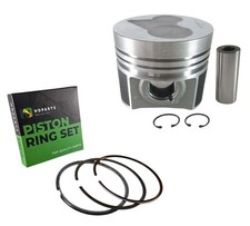HDParts Piston and Ring Set for Kubota V2203 / D1703