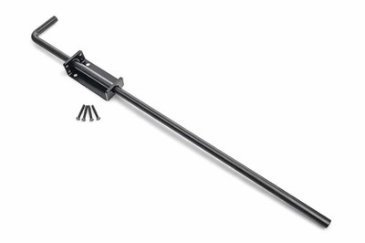 Heavy-Duty 24'' Gate Drop Rod by Tech Team, 1/2'' Black, White, Navajo White
