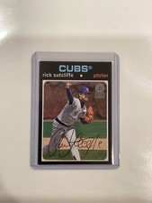2013 Topps Archives CUBS Season Ticket Holder Set #CUBS-80 RICK SUTCLIFFE
