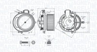 Magneti Marelli InnenraumgebläSe 069412722010 12V 318W 156Mm FüR BMW 3Er F30 F80