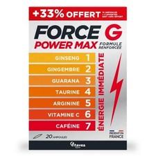 Vitavea - Force G Power Max Formule Renforcée - Booster Energie Immédiate 7 a...