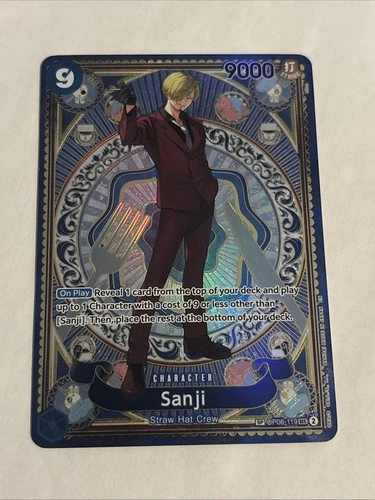 ONE PIECE - Sanji (SP) OP06-119 A Fist of Divine Speed - NM