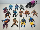 Vintage MOTU 1980's He-Man Toys Lot Of 14 Action Figures For Parts / Repair