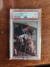 2017-18 Prestige LeBron James Highlight Reel #4 Mist PSA 9, POP 2