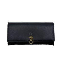 Fendi Black and Gold WOC Chain Wallet H21035