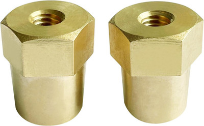 Ampper 5/16''-18 Thread Female Brass Battery Terminal Post Adapter Battery Termin
