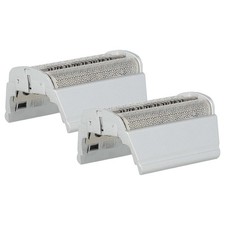 2x Doppelscherfolie für Braun Contour 5735 5736 370 380 390cc 5738 5739 + Rahmen