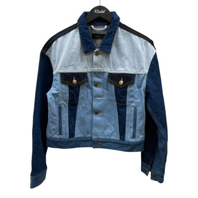 Alanui5Color Mix Patchwork Denim Jacket Lwye001R20102060 Indigo Size