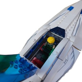 LEGO Lot - Star Wars A-Wing 75248, DC Darkseid 76028, City Space Station 60227