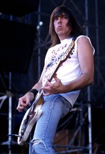 Johnny Ramone of The Ramones at Lollapalooza 1996 at Spartan Stad- 1990s Photo