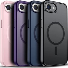 Magnetic Frosted Protective Phone Case Shockproof Slim Cover 16e 17e