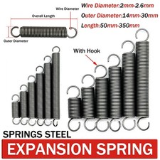 Molla di Espansione 2-2,6 mm Filo Dia Tensione Prolunga Espansione Molle di Estensione