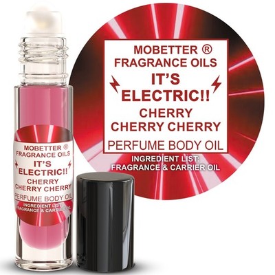 MOBETTER FRAGRANCE OILS It's Electric!! Cherry Cherry Fragrance Body Oil