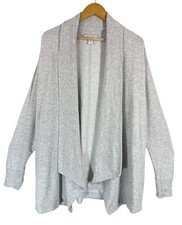 Athleta Pranayama Restore Wrap Women's Size L Light Grey Heather