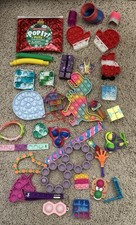 Pop It Pets Winter Limited Edition Fidget Sensory Keychain Silicone Toy Lot