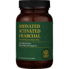 2 X Global Healing Ozonated Activated Charcoal -- 60 Capsules