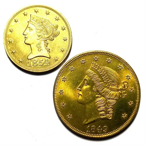 Collectible Coin United States Liberty Head $10-$20 Gold Coin Unspecified Condit