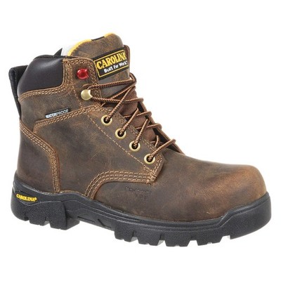 CAROLINA SHOE CA1626 6-Inch Work Boot,W,6,Brown,PR 416F63