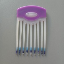 Vintage 1 Goody Lift Comb Hair Small Purple Color Dip 90s Rare.