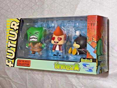 Futurama / Tineez / Series 2 / Three-Piece PVC Set / Toynami / 2013 / New