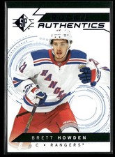 2018-19 SP - Rookie Authentics Brett Howden #102 Blue Limited (RC)