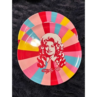 Dolly Parton Melamine Serving Platters Set of 2 14  NWT