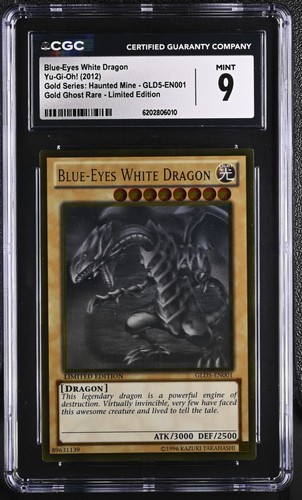Yu-Gi-Oh Blue-Eyes White Dragon GLD5-EN001