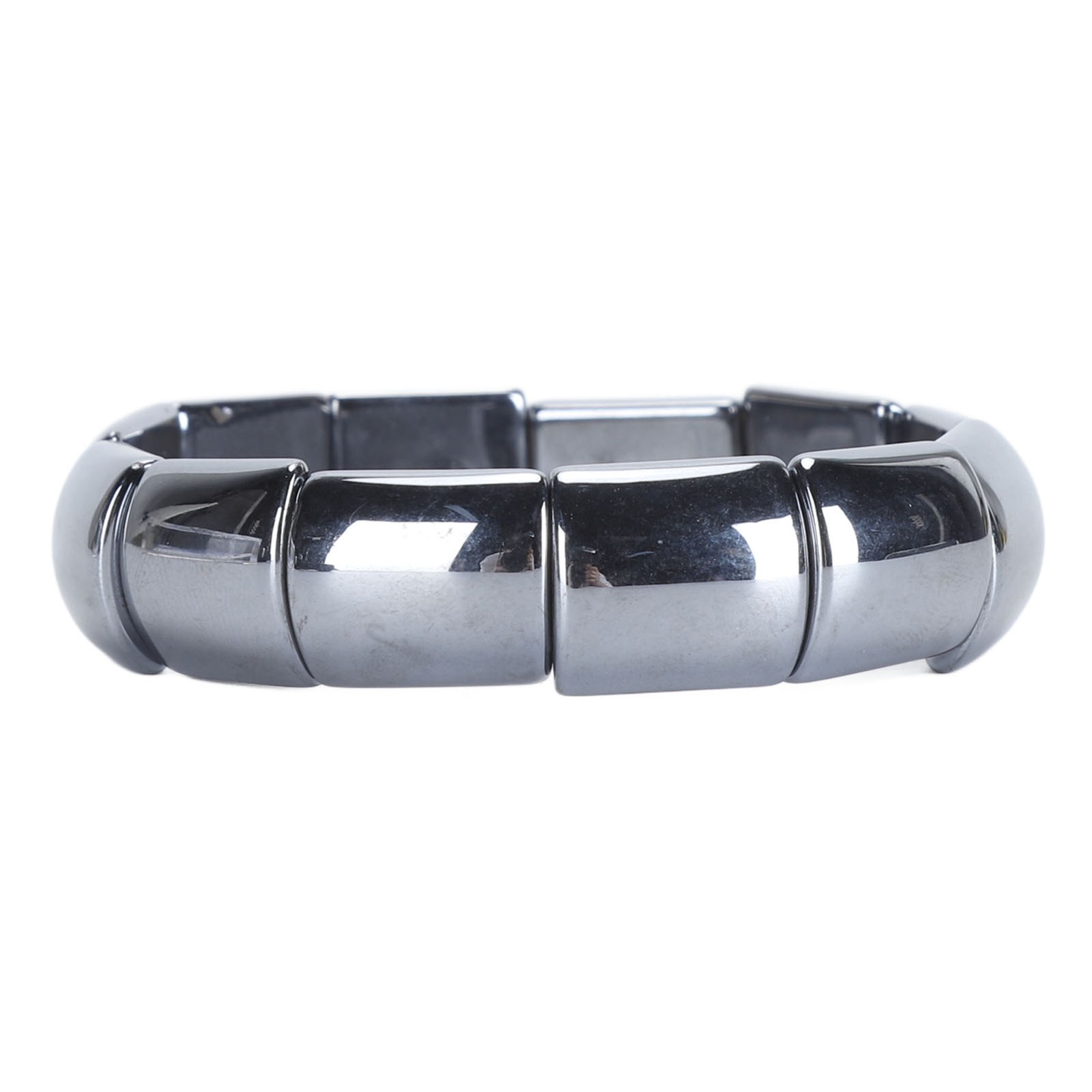 Terahertz Rectangle Bead Bracelet Elastic Stress Relax Unisex Thz Energy Sto.