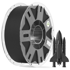 3D Printer Filamento 1 kg Nylon Ad Alte Prestazioni con 15% Nero Ppa-cf