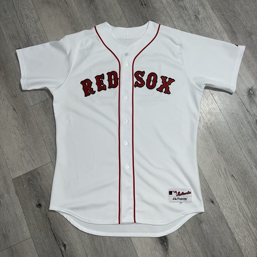 Boston Red Sox Jonathan Papelbon Baseball Jersey Sz. 48 White Authentic Majestic - Picture 3 of 7
