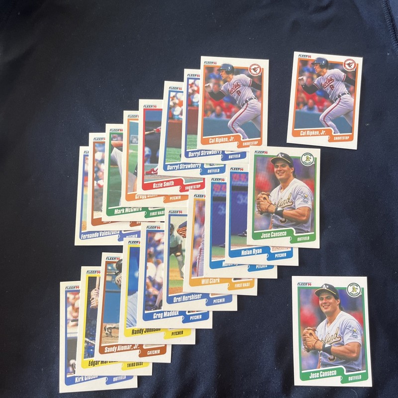 1990 Fleer - Lot of Stars and HOF's Tony Gwynn Cal Ripken Jr and More! NM/MT HOF
