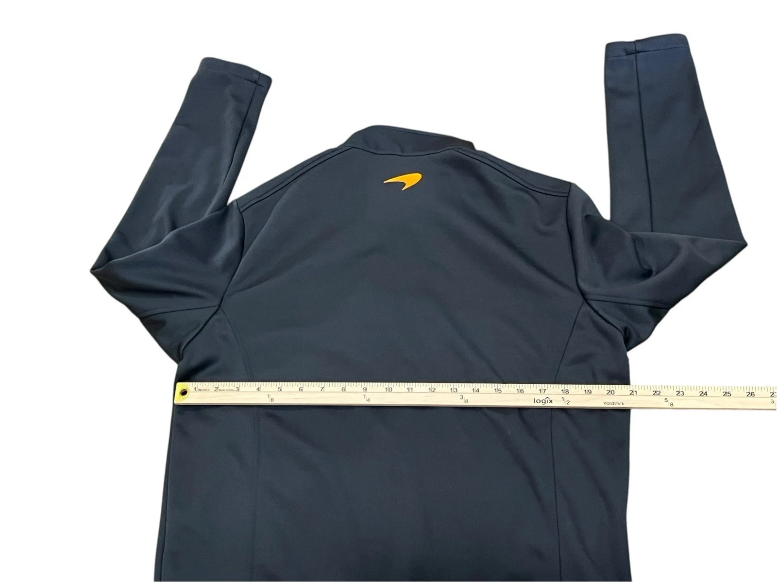 McLaren Formula 1 Team Softshell Jacket Unisex Small Gray Full Zip Ecolab - product detail image 3