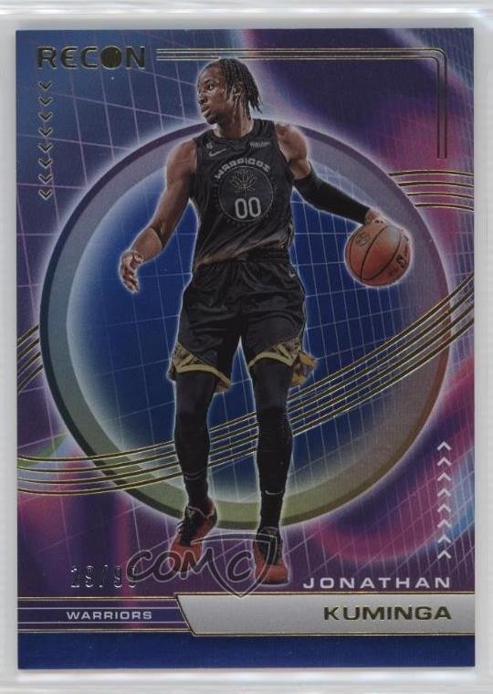 2022-23 Panini Recon Holo Blue 29/99 Jonathan Kuminga #17 0bv5
