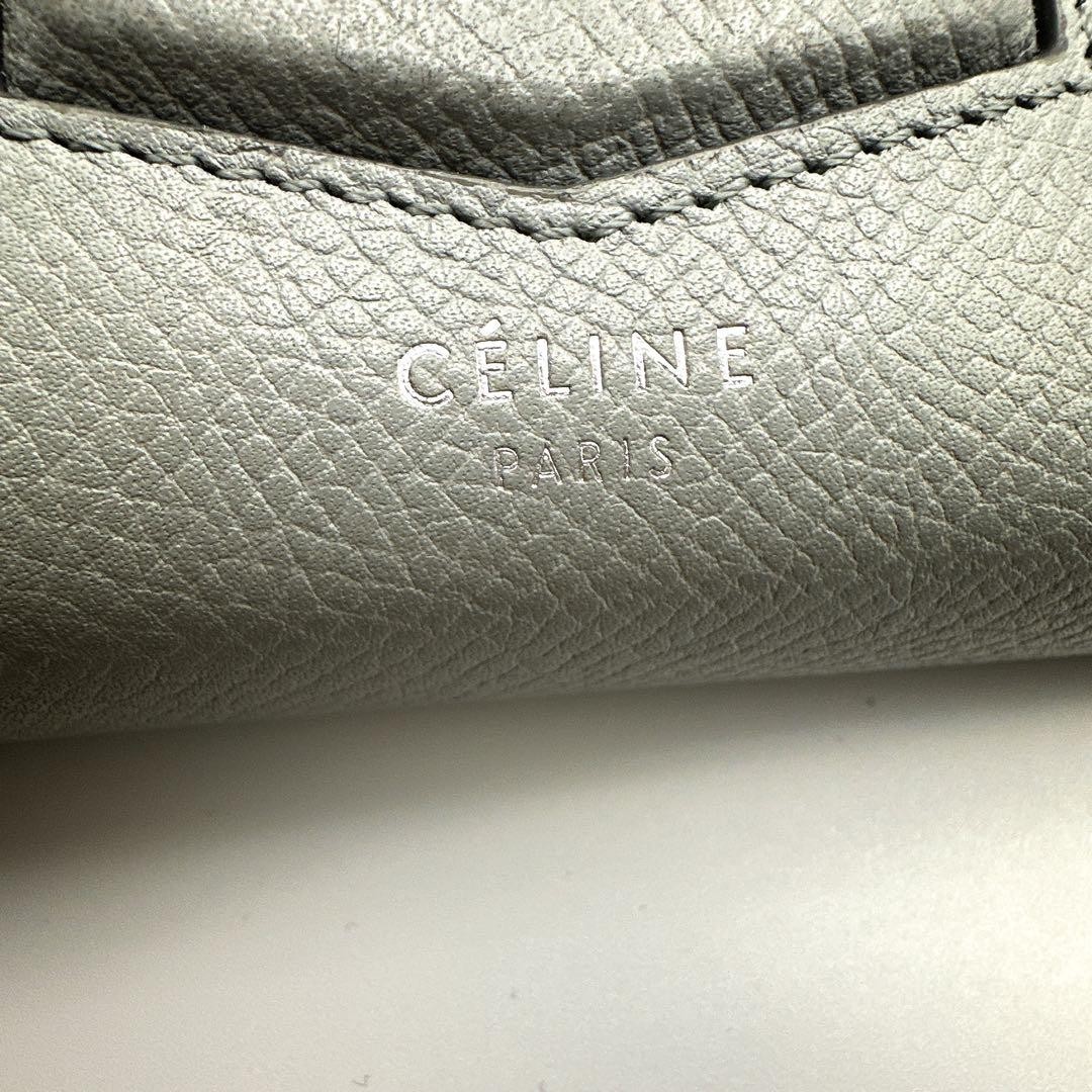 CELINE Trotter Wallet Gray Multi Function From Ja… - image 12