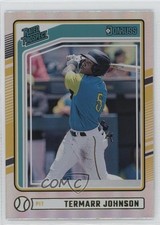 2024 Panini Donruss Rated Prospects Holo Termarr Johnson #177 7dw
