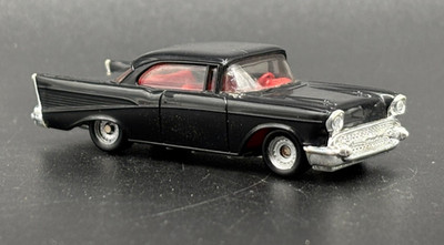 Mini Exacts '57 CHEVROLET BEL AIR Monogram 1989 Black 1:87 Scale