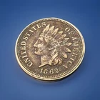 1862 Indian Head Cent  VG+ Liberty, Nice Details